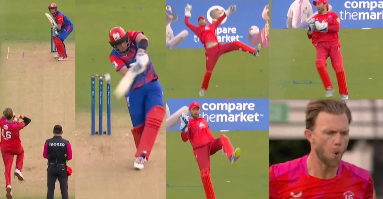 WATCH: Phil Salt takes a stunning one-handed catch to dismiss Jamie Smith as WEF defeat SOB in The Hundred Men’s 2026
