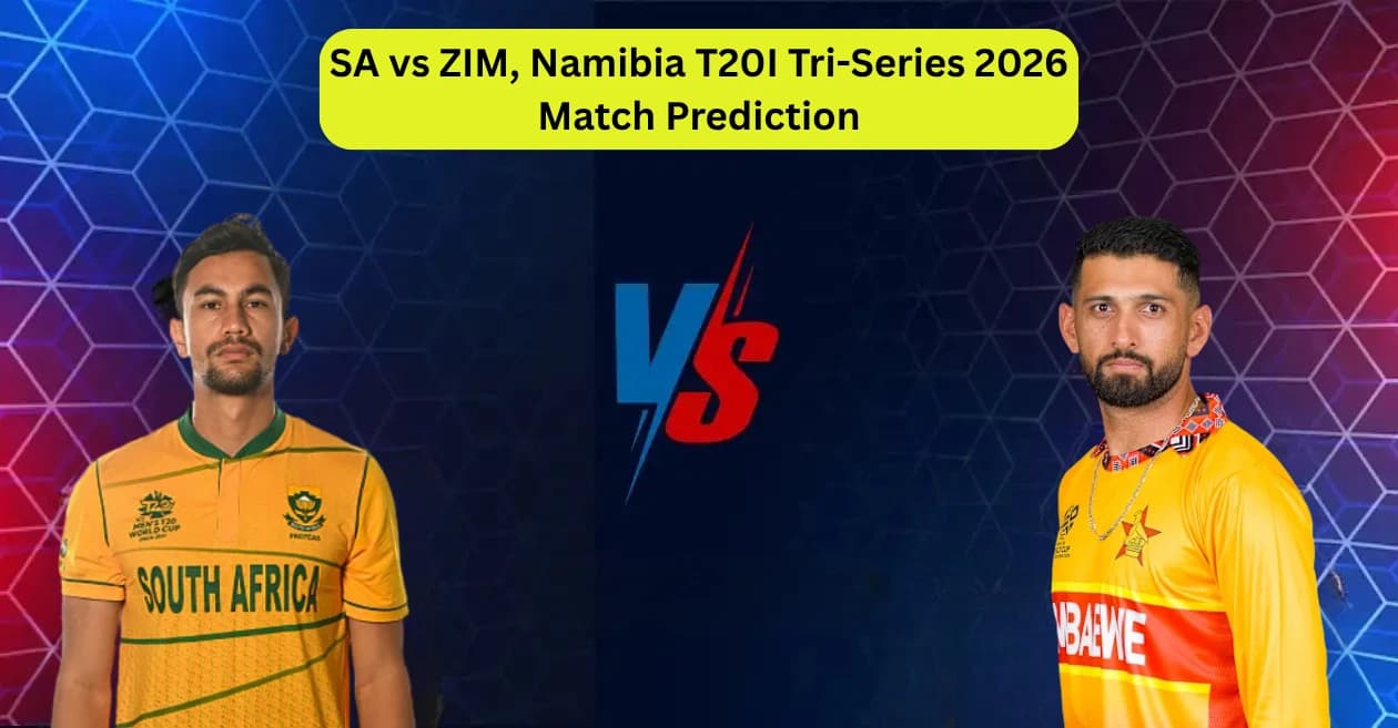 SA vs ZIM, Namibia T20I Tri-Series 2026, Match Prediction: Who will win today’s match between South Africa and Zimbabwe?