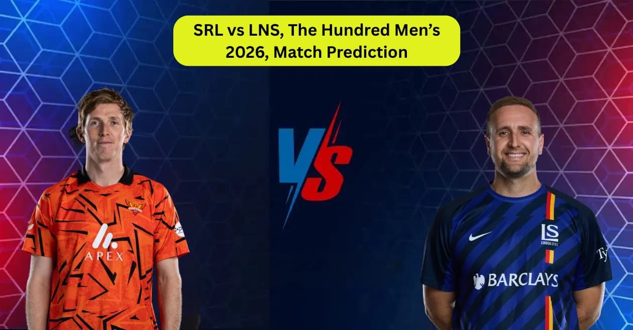 SRL vs LNS, The Hundred Men’s 2026, Match Prediction: Who will win today’s game between Sunrisers Leeds and London Spirit?