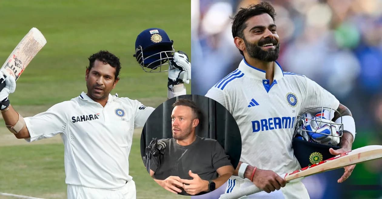 Sachin Tendulkar or Virat Kohli? AB de Villiers picks the better Test batter