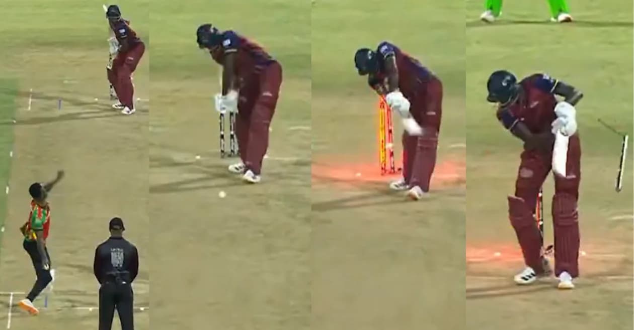 WATCH: Shamar Joseph produces stunning yorker to dismiss Alzarri Joseph as Guyana Amazon Warriors beat Antigua and Barbuda Falcons in CPL 2026