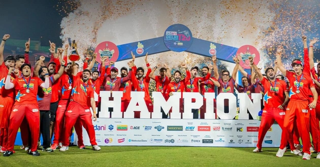 South Delhi Superstarz clinch Delhi Premier League 2026 title with 7-wicket win over Central Delhi Kings