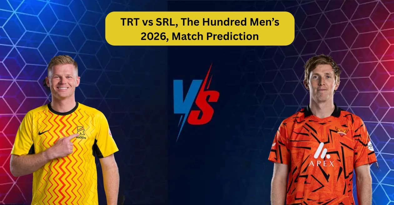 TRT vs SRL, The Hundred Men’s 2026, Match Prediction: Who will win today’s game between Trent Rockets and Sunrisers Leeds?