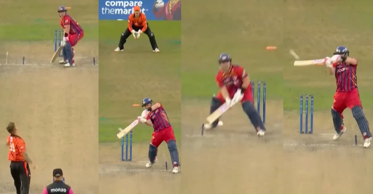 WATCH: Tim Seifert smashes hat-trick of sixes off Brydon Carse as Manchester Super Giants beat Sunrisers Leeds in The Hundred Men’s 2026