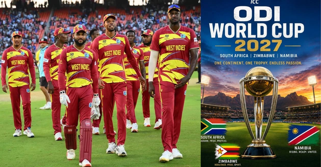 West Indies suffer fresh blow as direct qualification to ODI World Cup 2027 slips away