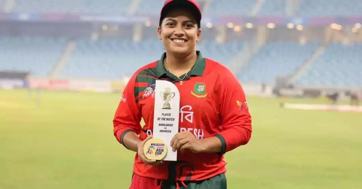 Nahida Akter sizzles in Bangladesh’s dominating win over Indonesia in Women’s Asia Cup 2026