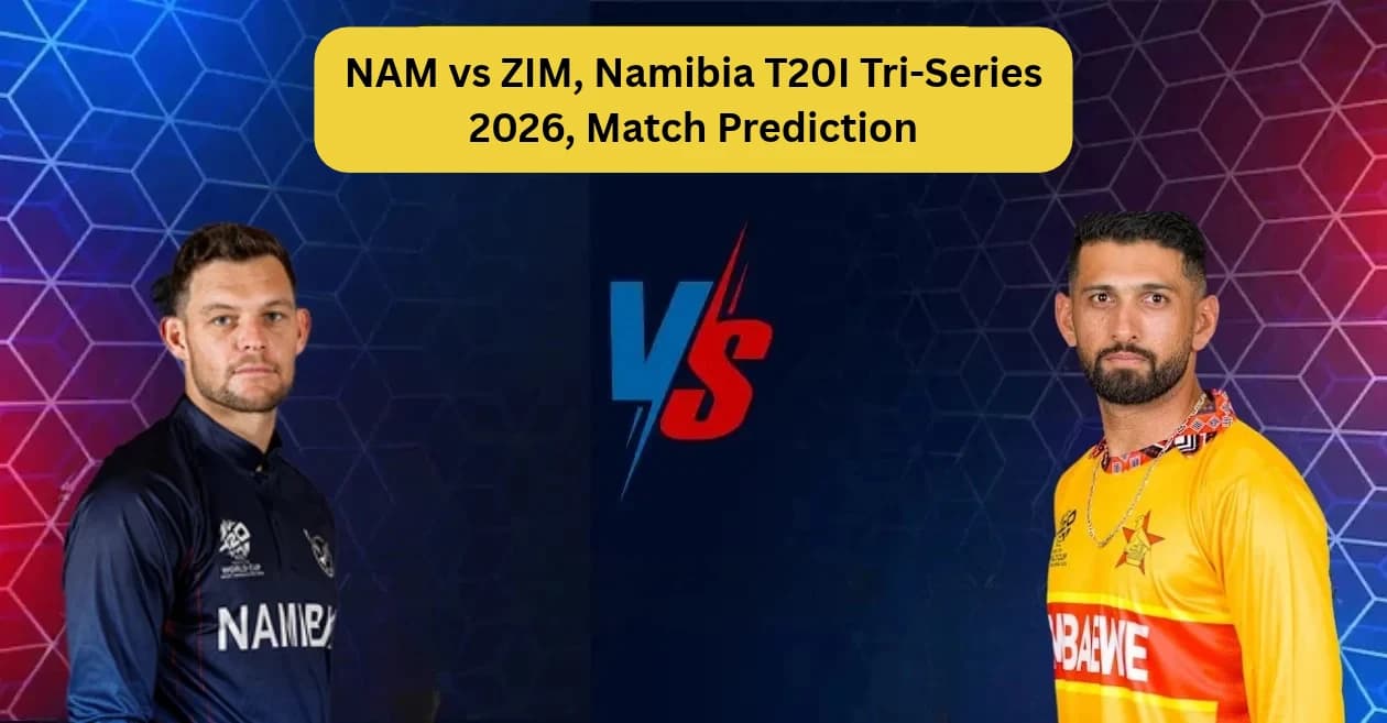 NAM vs ZIM, Namibia T20I Tri-Series 2026, Match Prediction: Who will win today’s game between Namibia and Zimbabwe?