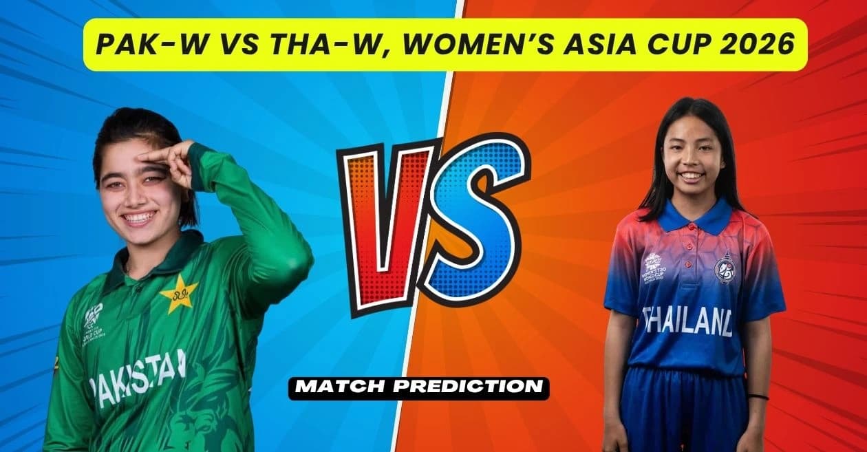PAK-W vs THA-W, Women’s Asia Cup 2026, Match Prediction: Who will win today’s game between Pakistan Women and Thailand Women?