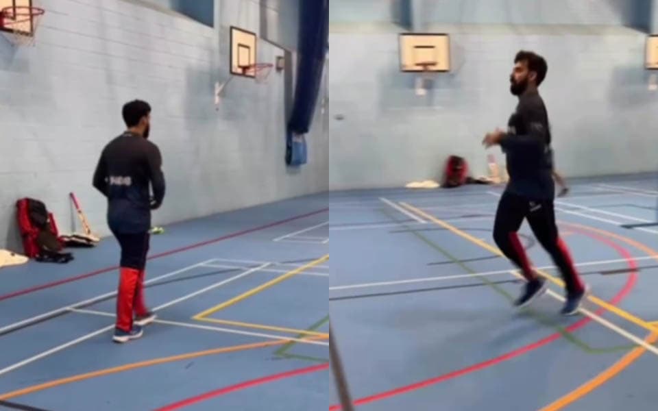 Shadab Khan resumes training after recovering from shoulder injury