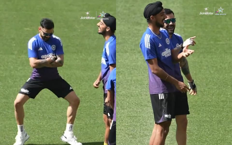 AUS vs IND 2025: Virat Kohli in jovial mood during India's second practice session in Perth