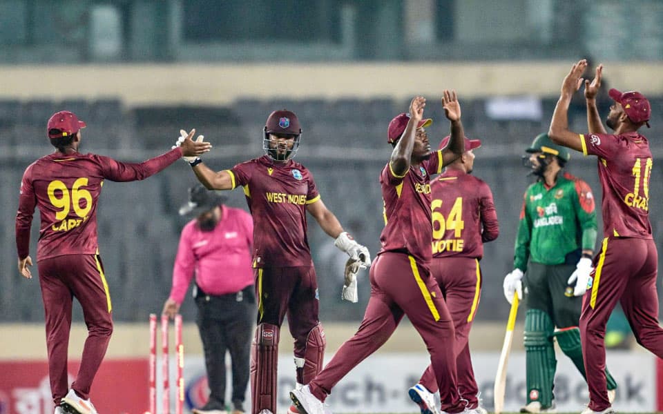 BAN vs WI 2025: West Indies make history with all-spin attack in Dhaka in 2nd ODI