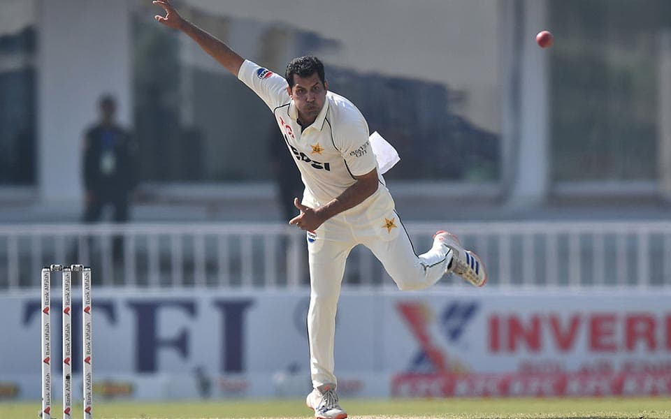Pakistan’s Asif Afridi becomes oldest bowler to take five wickets on Test debut