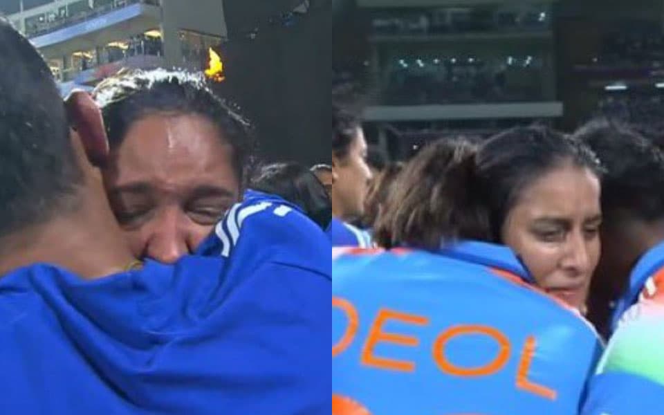 Women's World Cup 2025: Harmanpreet Kaur, Jemimah Rodrigues break down after India's historic semi-final win