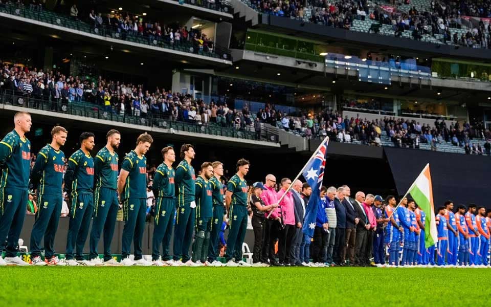 AUS vs IND 2025: Why are players wearing black armbands in second T20I?